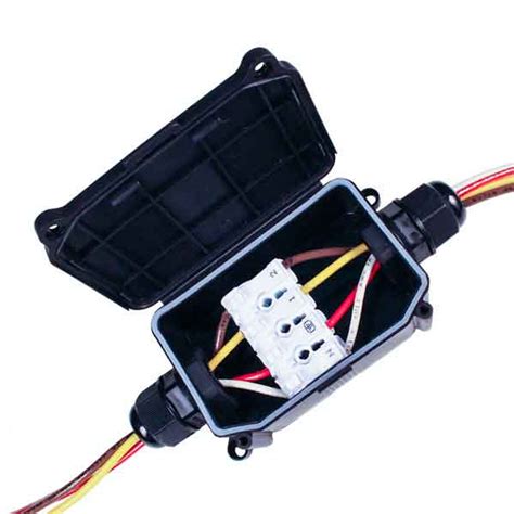 landscape lighting junction box|outside wiring electrical junction boxes.